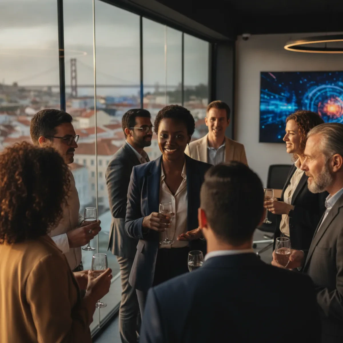 Networking at Lisbon and Porto Tech Mixers
