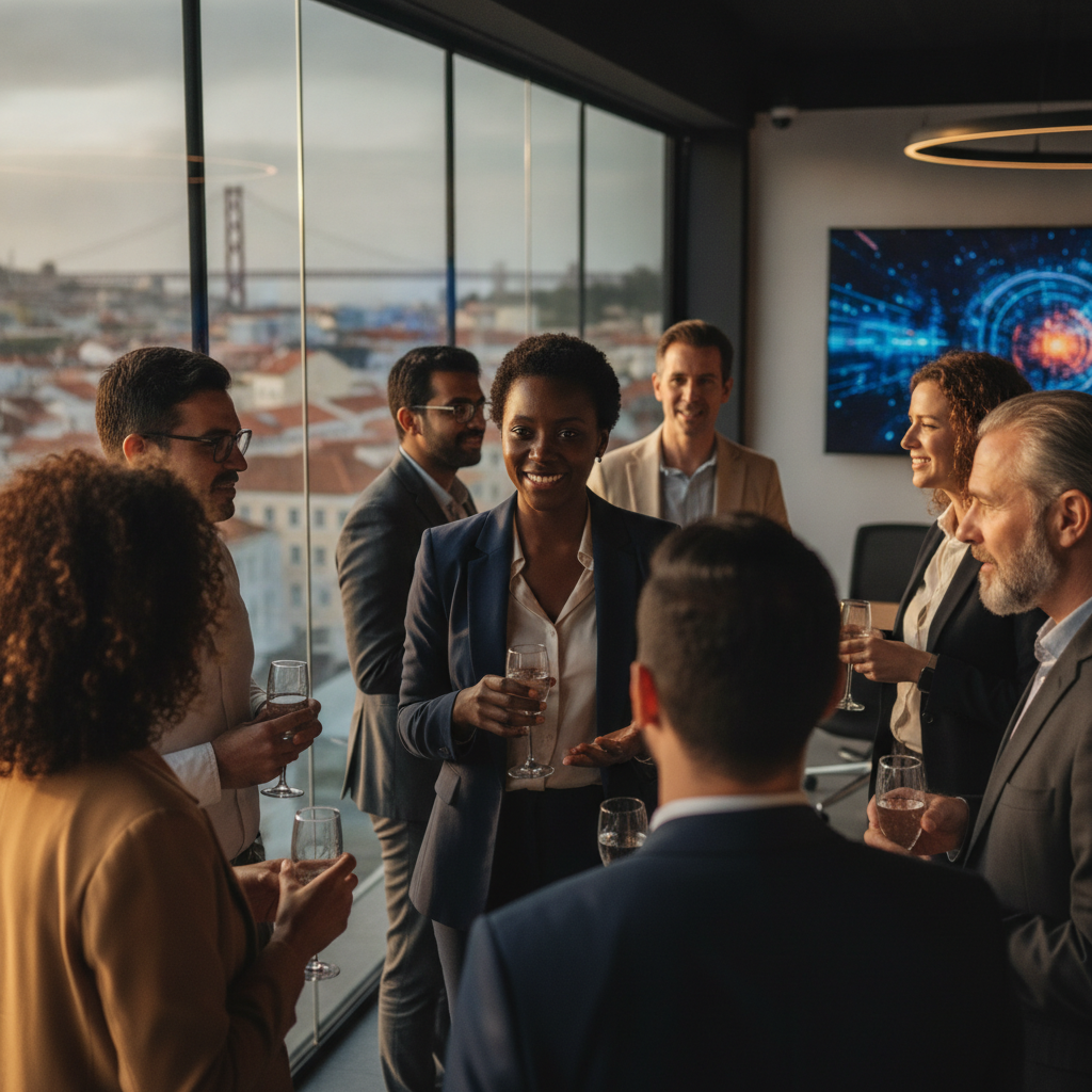 Networking Etiquette at Lisbon and Porto Tech Mixers
