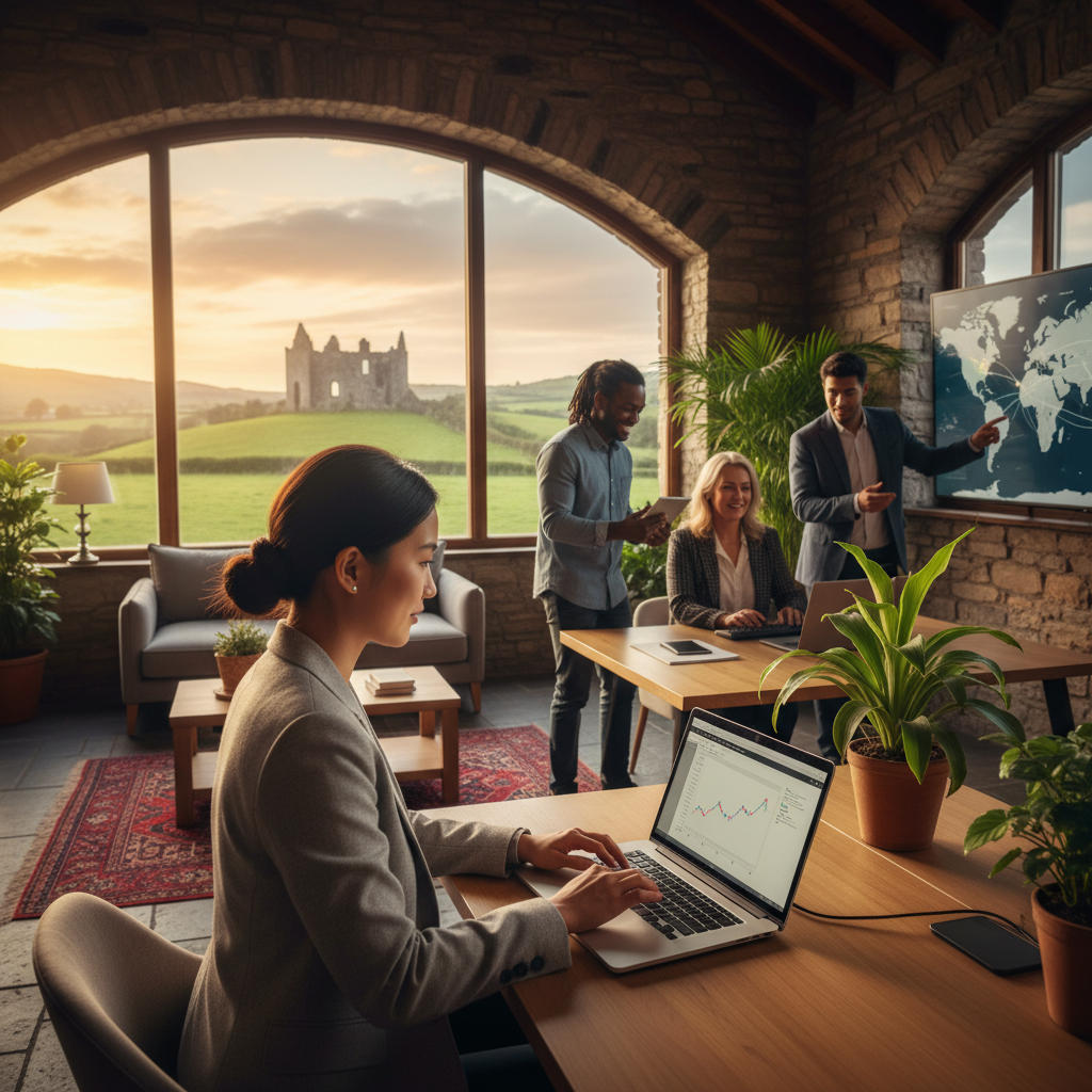 爱尔兰农村地区远程办公人员预防职业孤立的战略方法