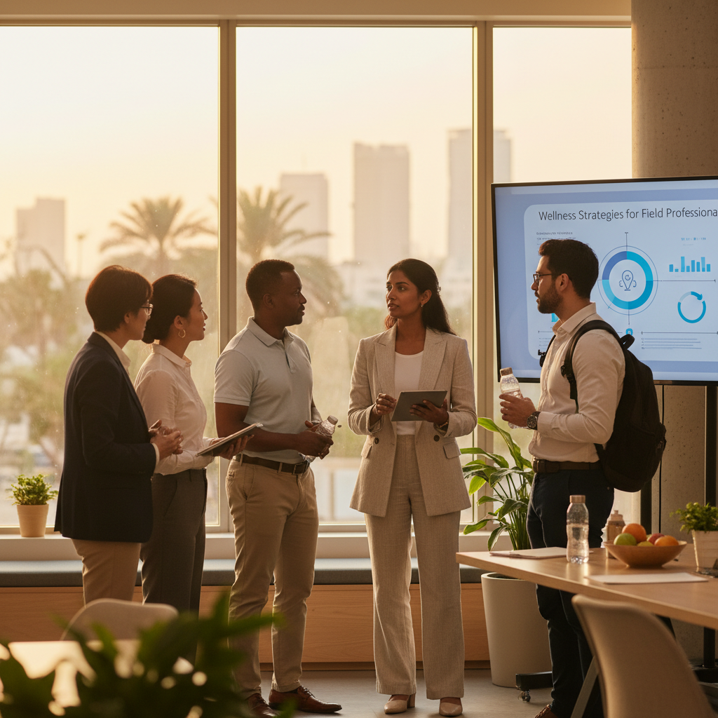 מניעת תשישות חום: אסטרטגיות בריאות לאנשי מקצוע בשטח בריאד