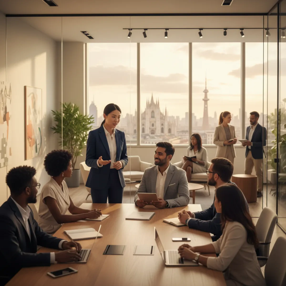 Professional Behaviour and Dining Protocols for Business Lunches in Milan