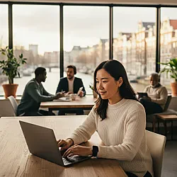 Open space o uffici privati: galateo delle postazioni e controllo del rumore nei luoghi di lavoro olandesi