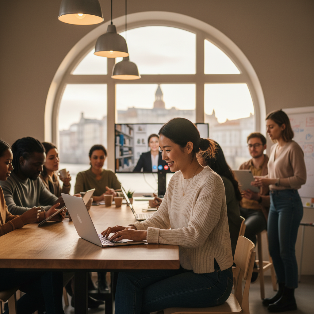 De Nederlandse kantoortuin overleven: Een gids voor expats over flexplekken, directheid en de VrijMiBo