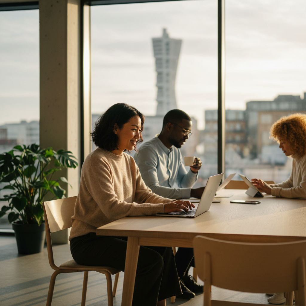 Svensk ergonomi: Design af et sundhedsbevidst hjemmekontor i Malmø