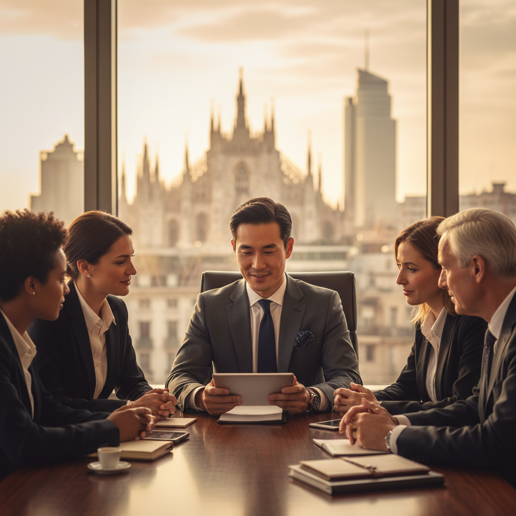 ספרצאטורה בחדר הישיבות: דגשי טיפוח לנסיעות עסקים למילאנו