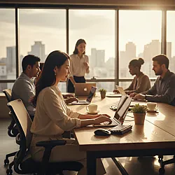 La cultura della seduta a Seul: ergonomia e lunghi orari di lavoro
