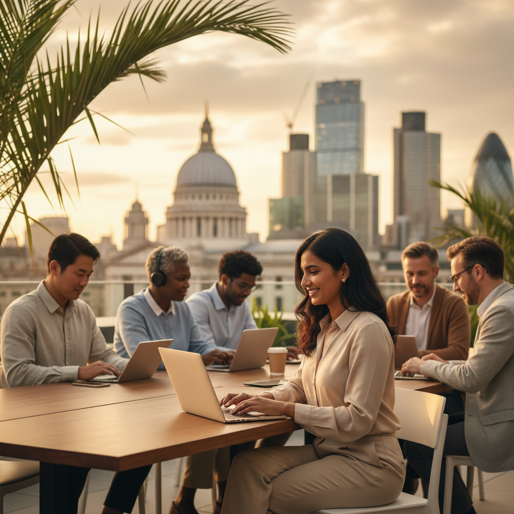עלות הנסיעה לעבודה: התאמות שכר בין תפקידים בלונדון לעומת עבודה מרחוק