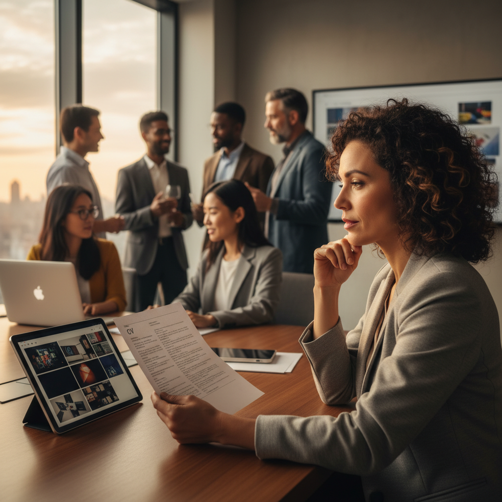 תיקי עבודות בלינקדאין לעומת קורות חיים מסורתיים: סטנדרט האימות למעצבים בניו יורק בשנת 2026