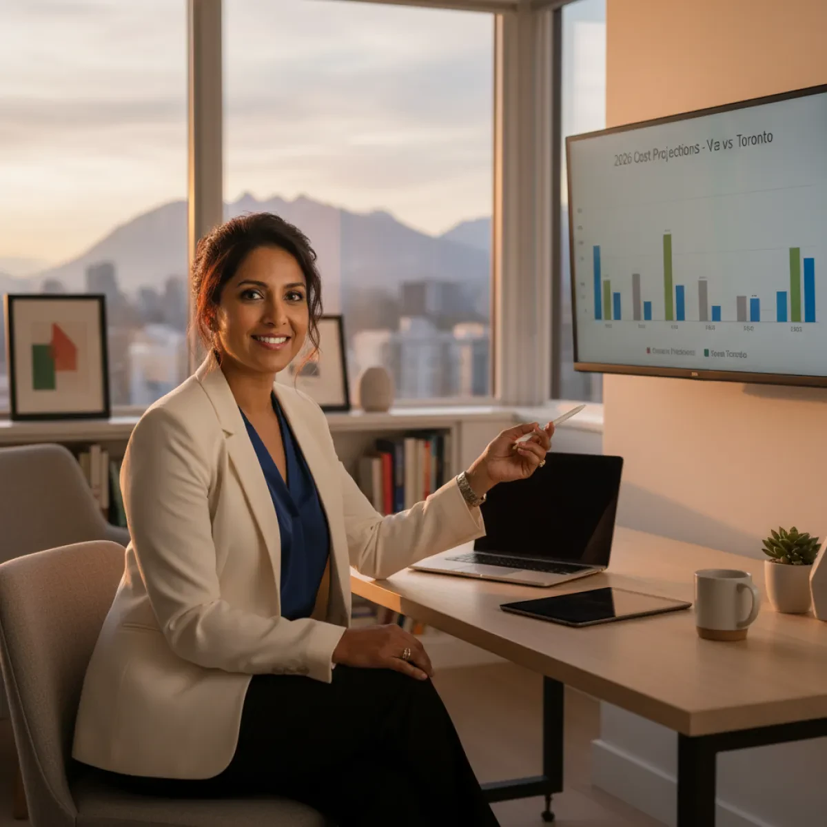 Setting Up a Home Office in Canada: A 2026 Cost Analysis for Vancouver and Toronto