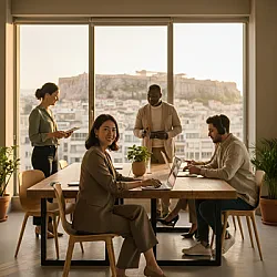 Essential Business Greek Training Resources for Expats in Athens