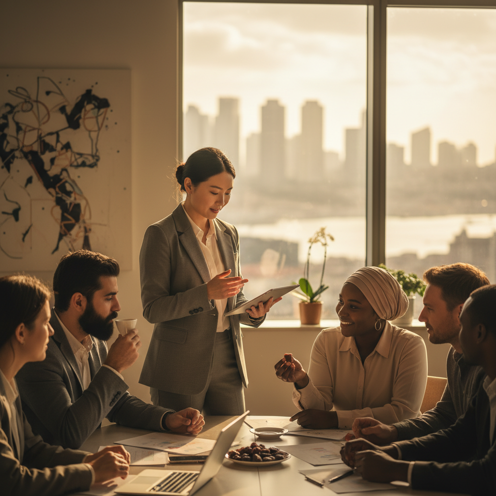 Työntekijöiden käyttäytyminen ja kulttuurinen herkkyys ramadanin aikana Istanbulin monikansallisissa toimistoissa