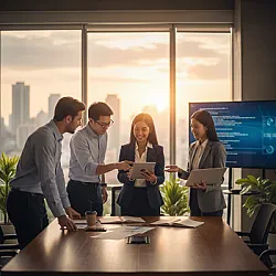 Presentación profesional digital: de BPO a desarrollo de software en Manila