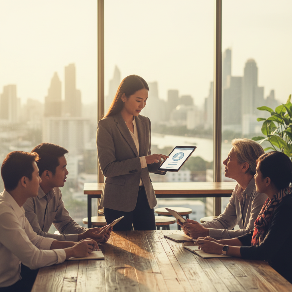 Uw LinkedIn en professionele online aanwezigheid verzorgen voor Thalands uitbreidende digitale en creatieve economie