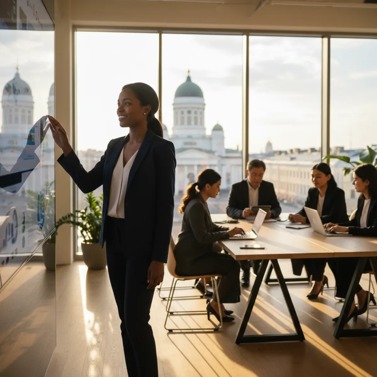 Luce primaverile e produttività degli expat a Helsinki