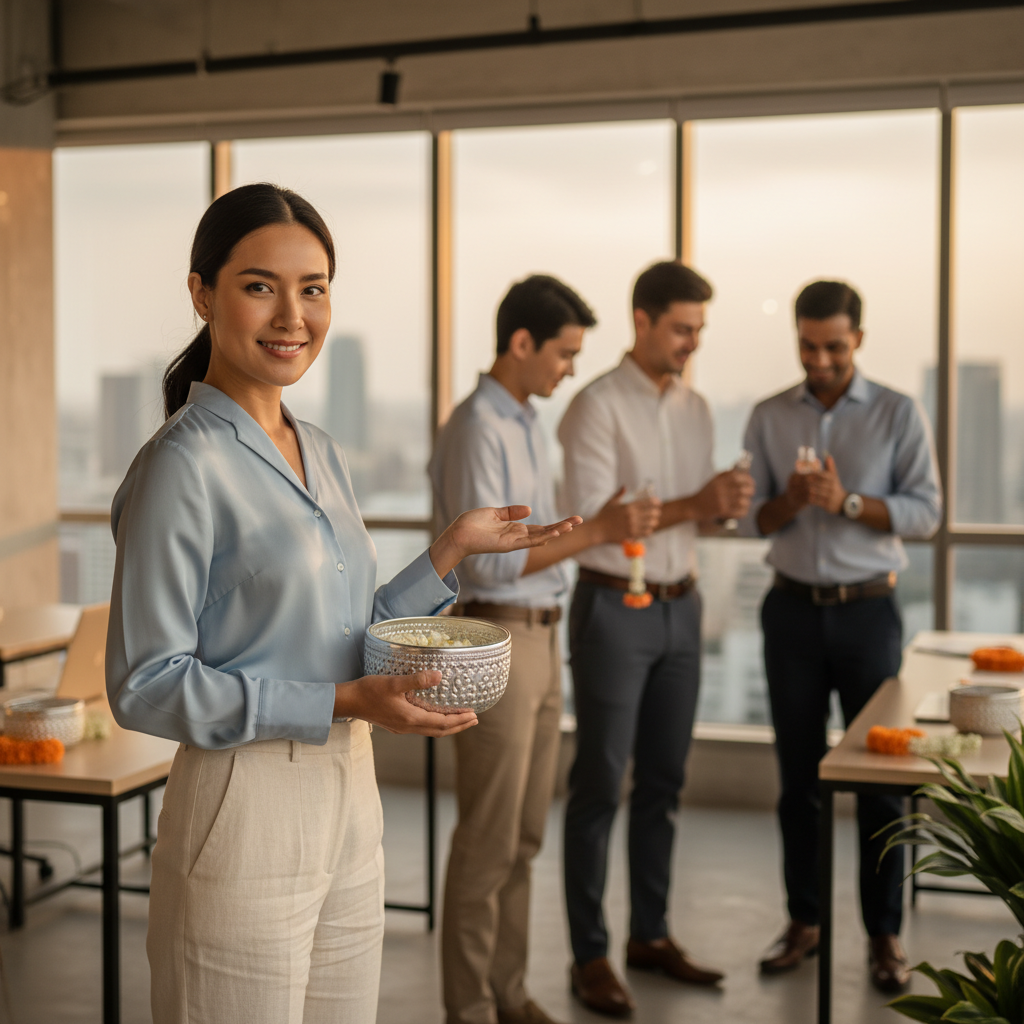 태국 직장에서의 송크란 명절 대응 가이드