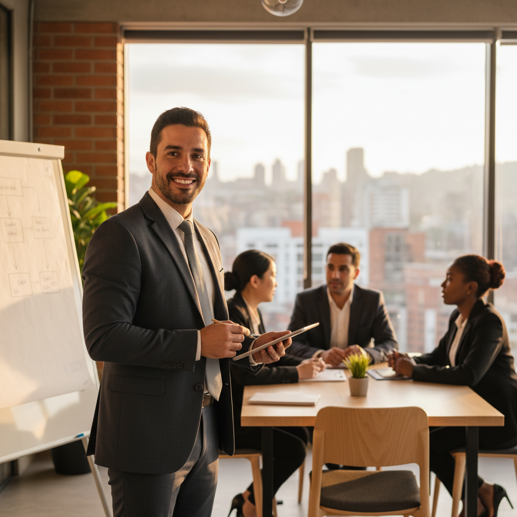 보고타 직장 내 비즈니스 스페인어의 격식 문화