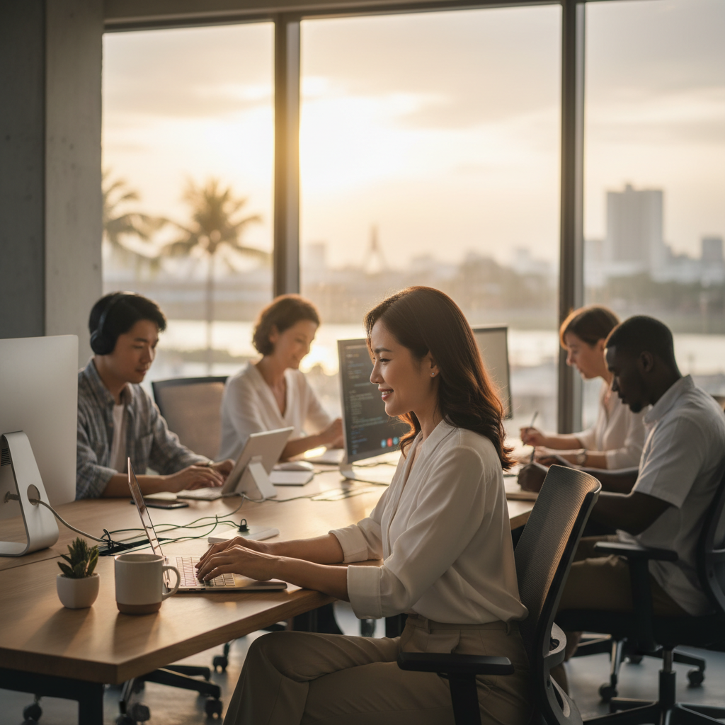 베트남 원격 근무자의 번아웃 예방 전략