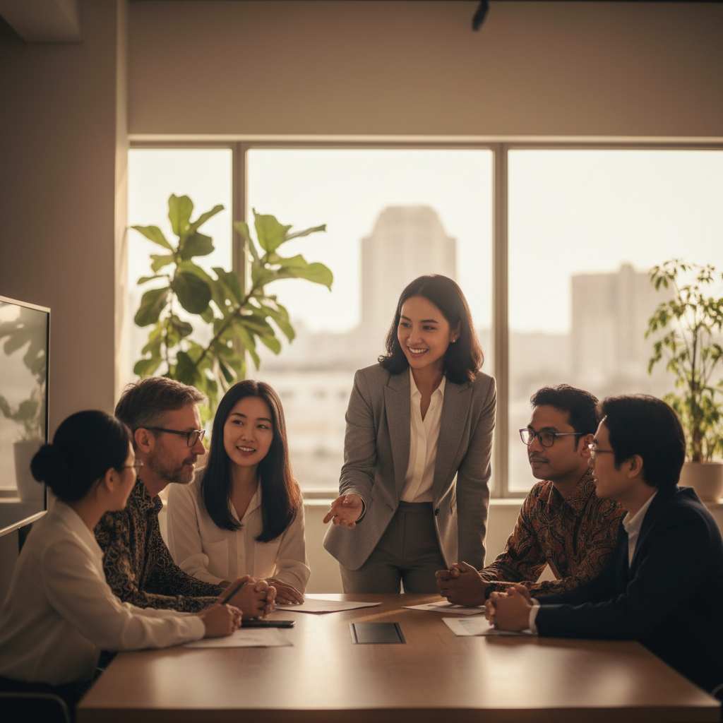 인도네시아 기업 인터뷰의 관계 구축과 행동 규범