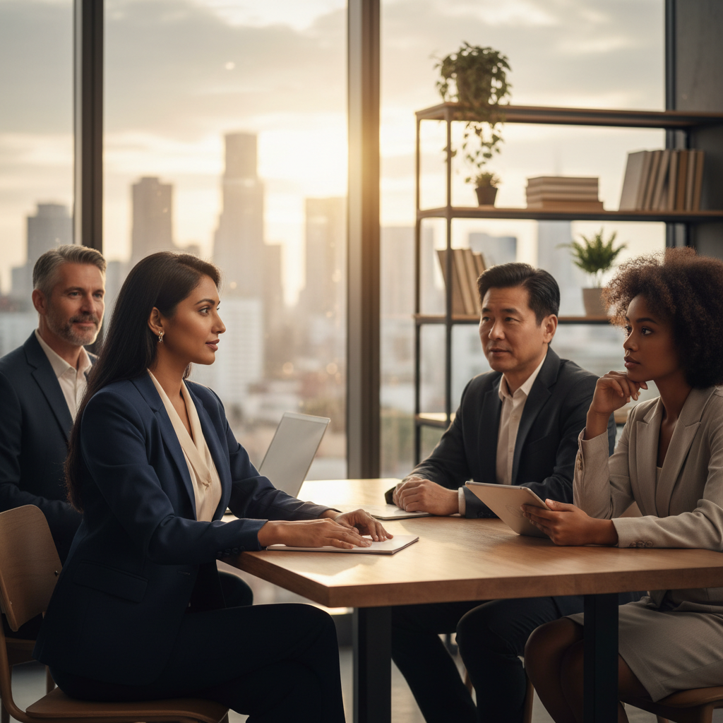 Mastering Non-Verbal Communication and Seating Protocols in United States Interviews