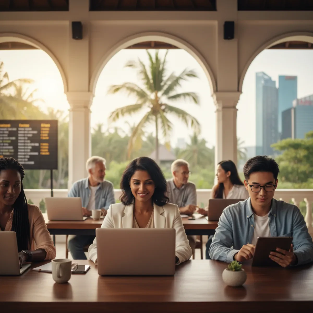 Bali and Singapore Dual-Base Costs for Remote Workers